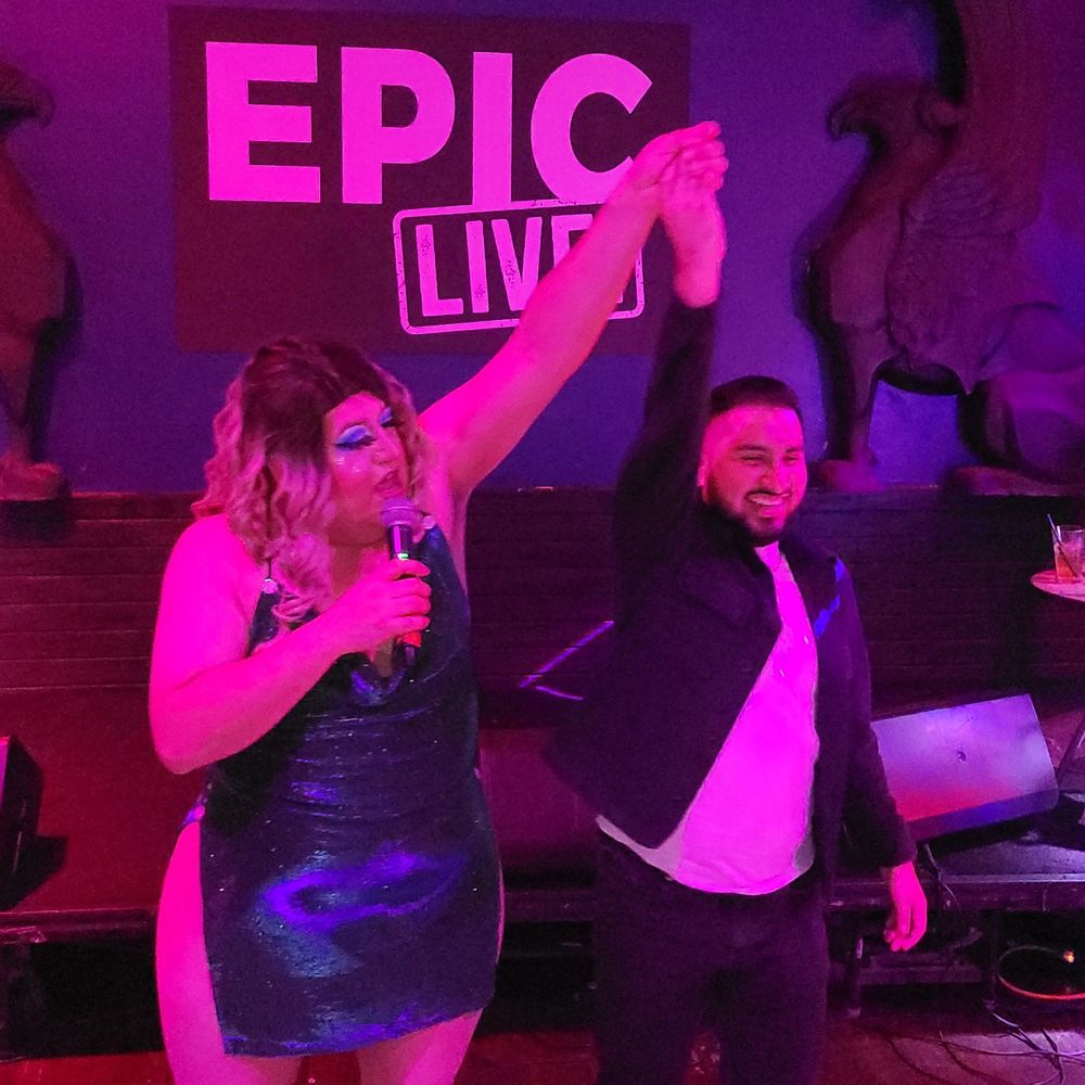 The Epic Lounge - Resident Drag Host- Slaycy Andrews   Birthday Boy- Greg Velez - Lounges Near Me - Downey, California