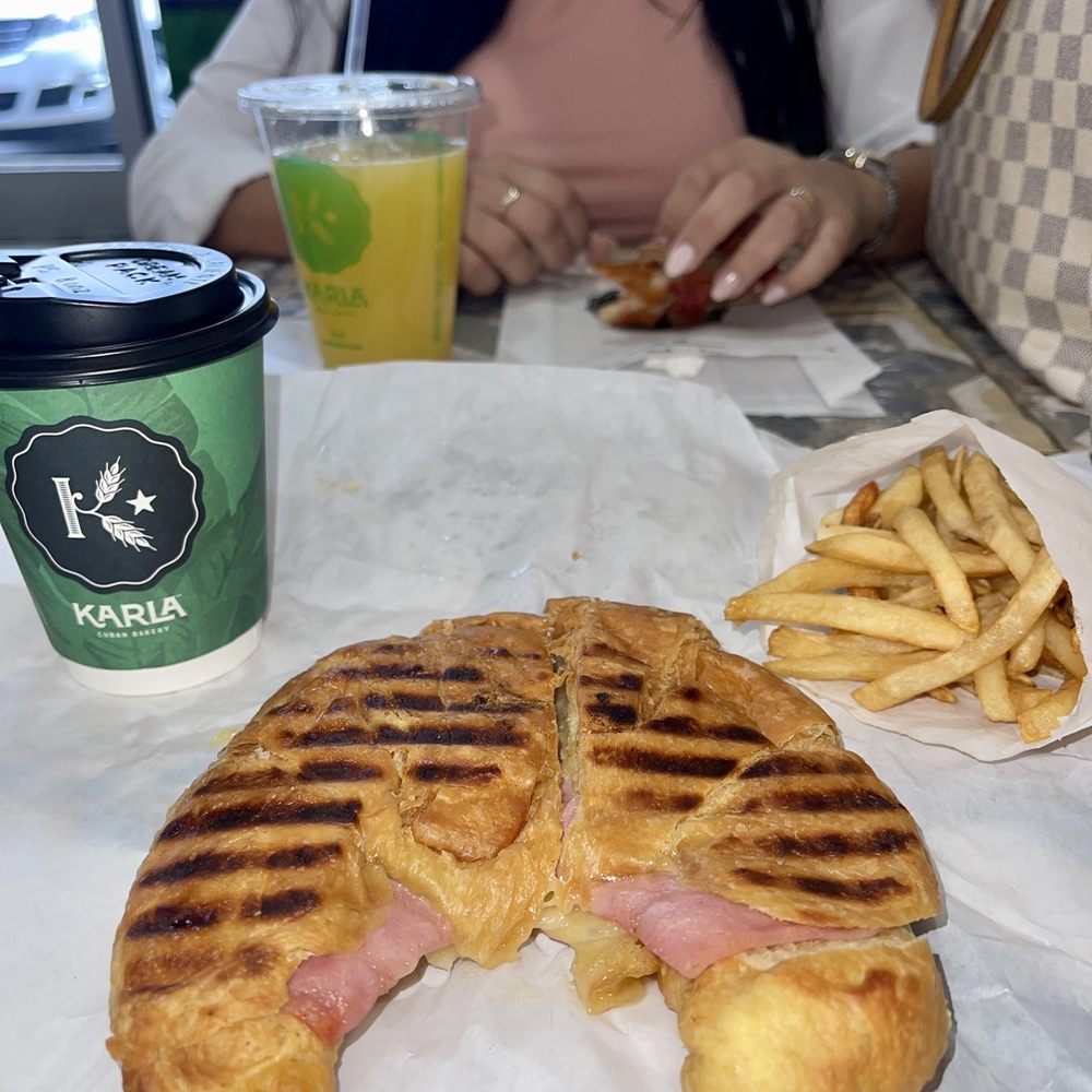 Karla Bakery - #4 Ham and Cheese Croissant Combo - Breakfast & Brunch Near Me - Olympia Heights, Florida Karla Bakery - #4 Ham and Cheese Croissant Combo - Breakfast & Brunch Near Me - Olympia Heights, Florida