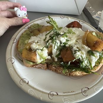 Olive & Thyme - See...a better view of this Avocado and Burrata Toast - Sandwiches Near Me - Toluca Lake, California Olive & Thyme - See...a better view of this Avocado and Burrata Toast - Sandwiches Near Me - Toluca Lake, California