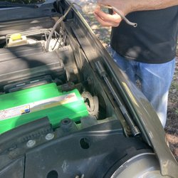 Webb's Texaco Service Center - Left their tools and didn't reattach engine parts