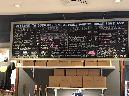 Menu photo 7 Guru Donuts Boise, ID