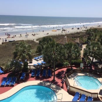 Beach Cove Resort - View from the balcony. - Hotels Near Me - North Myrtle Beach, South Carolina
