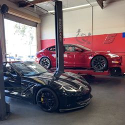 J&C Tires & Service - Tesla alignment and corvette tire replacement.