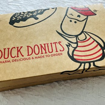 Duck Donuts - Cute box - Donuts Near Me - Irvine, California