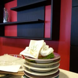 Sushi Train - Felt like a piggy eating so much sushi