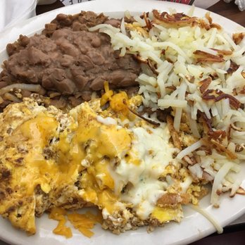 Norma's Cafe - Migas (minus the jalapeño, tomatoes and onions lol) plus chorizo. - Southern Near Me - Dallas, Texas