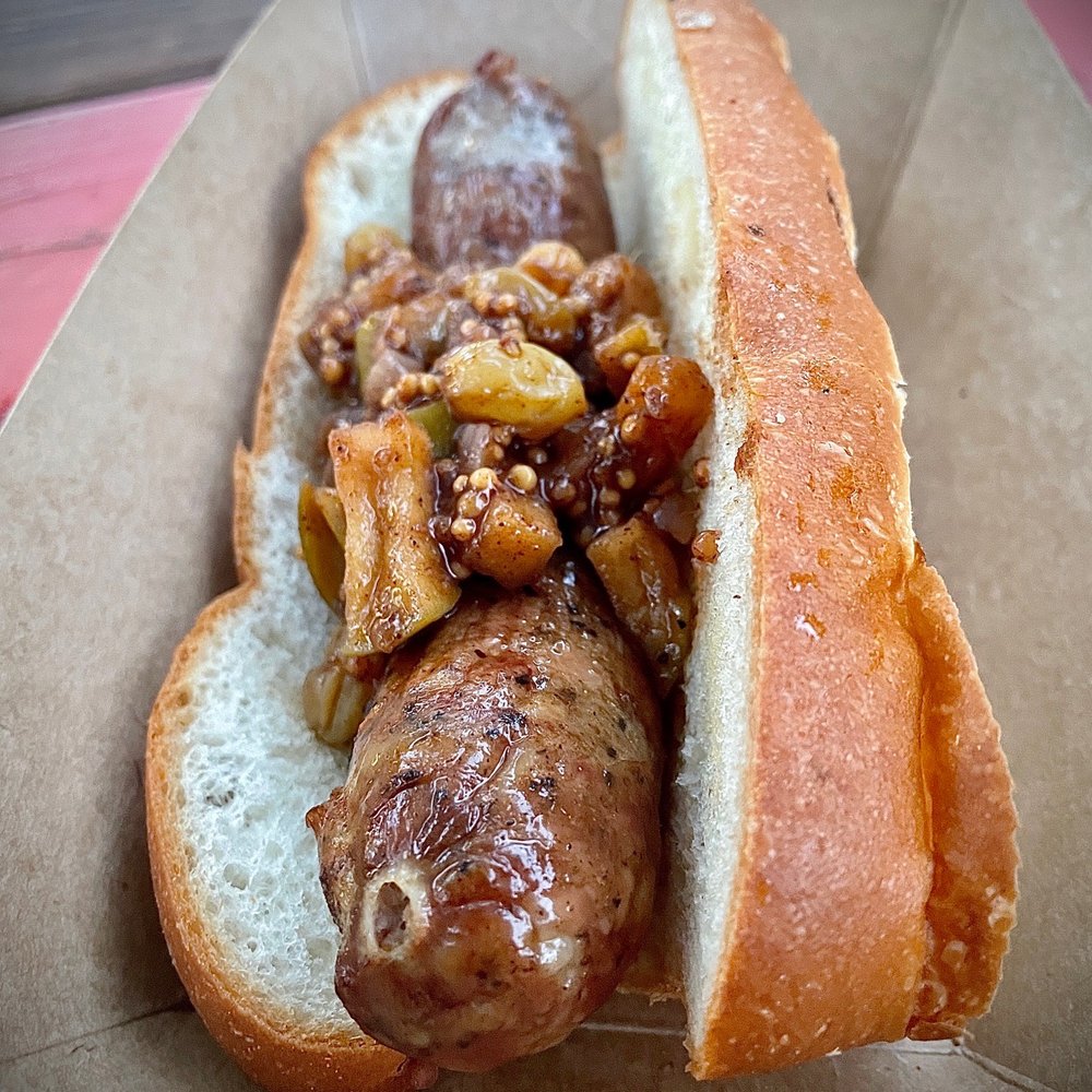 Easy Tiger - Duck Sausage - Beer Gardens Near Me - Austin, Texas Easy Tiger - Duck Sausage - Beer Gardens Near Me - Austin, Texas
