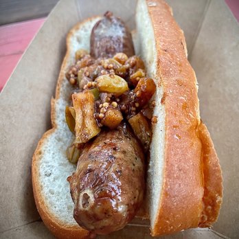 Easy Tiger - Duck Sausage - Beer Gardens Near Me - Austin, Texas