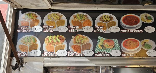 Menu photo 3 El Lorito Phoenix, AZ