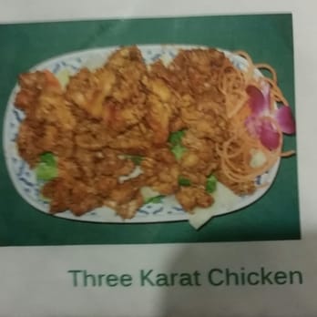 Rock A Bangkok - I ate mine too fast & never posted a pic. I couldn't remember the name this is it Three Karat Chicken DELICIOUS Crunchy chicken! - Thai Near Me - Miami, Florida Rock A Bangkok - I ate mine too fast & never posted a pic. I couldn't remember the name this is it Three Karat Chicken DELICIOUS Crunchy chicken! - Thai Near Me - Miami, Florida