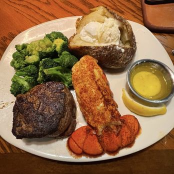Outback Steakhouse - Surf and turf 10/10 lobster was sweet and tender - Steakhouses Near Me - Beckley, West Virginia Outback Steakhouse - Surf and turf 10/10 lobster was sweet and tender - Steakhouses Near Me - Beckley, West Virginia