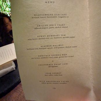 Meteora - Menu 10/18/2024 - New American Near Me - Los Angeles, California