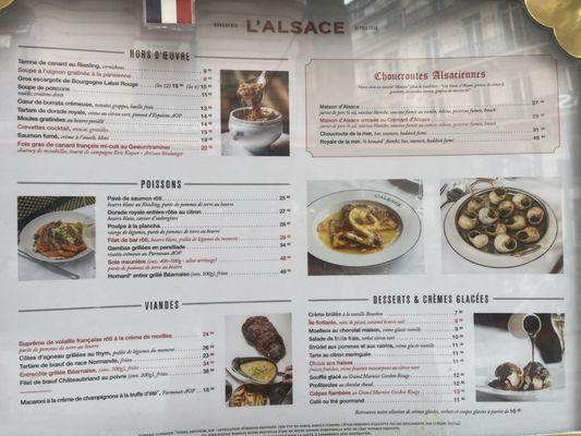 Menu photo 5 L'Alsace Paris, 75