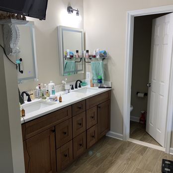 Loudoun County Kitchen Bath Basement & More - Master bathroom vanity - General Contractors Near Me Loudoun County Kitchen Bath Basement & More - Master bathroom vanity - General Contractors Near Me