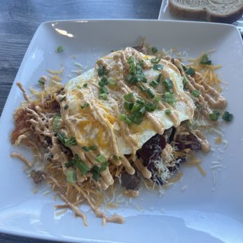 The Pan - The "Original" Loaded Hash Browns - Breakfast & Brunch Near Me - Torrance, California The Pan - The "Original" Loaded Hash Browns - Breakfast & Brunch Near Me - Torrance, California