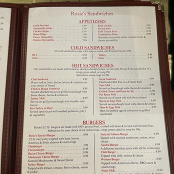 Rosie's Country Kitchen - Menu - Breakfast & Brunch Near Me - Citrus Heights, California Rosie's Country Kitchen - Menu - Breakfast & Brunch Near Me - Citrus Heights, California