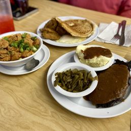 Chicken and Waffle Plate