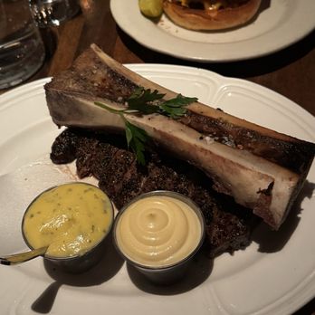 Au Cheval - Steak Frites w/side of Bone Marrow - Burgers Near Me - New York, New York Au Cheval - Steak Frites w/side of Bone Marrow - Burgers Near Me - New York, New York