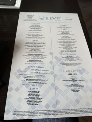 Menu photo 3 Thrive Atlanta, GA