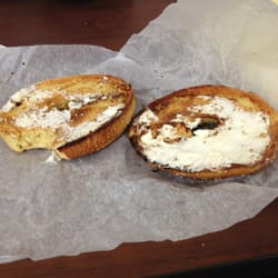 Mike's Donuts - They're idea of a bagel with cream cheese.