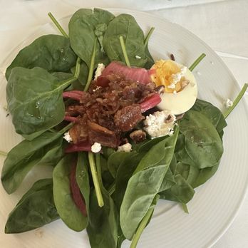 1875: The Steakhouse - Spinach salad - Steakhouses Near Me - French Lick, Indiana 1875: The Steakhouse - Spinach salad - Steakhouses Near Me - French Lick, Indiana