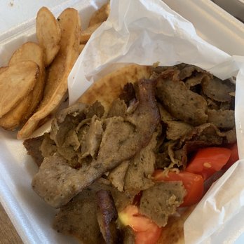 Ladera Greek Kitchen - Gyro and fries - Greek Near Me - Temecula, California