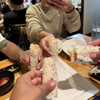 Sushi Katsu-ya - Baked Crab Hand Roll - Japanese Near Me - Nothridge, California Sushi Katsu-ya - Baked Crab Hand Roll - Japanese Near Me - Nothridge, California