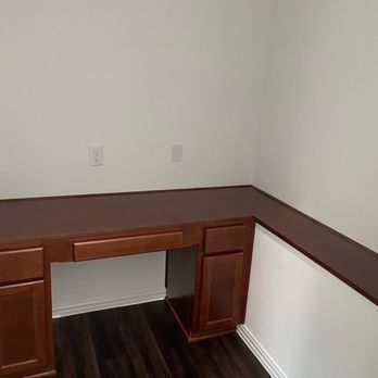 Brightland Homes - Office desk (no holes drilled for actual use) - Home Developers Near Me - Addison, Texas