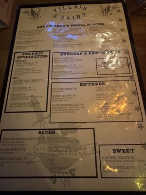 Menu photo 3 Villain & Saint Atlantic City, NJ