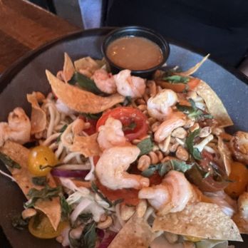 Pedal Haus Brewery - Asian shrimp salad - Breweries Near Me - Tempe, Arizona Pedal Haus Brewery - Asian shrimp salad - Breweries Near Me - Tempe, Arizona