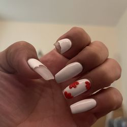 Broken nail and chipping after one day