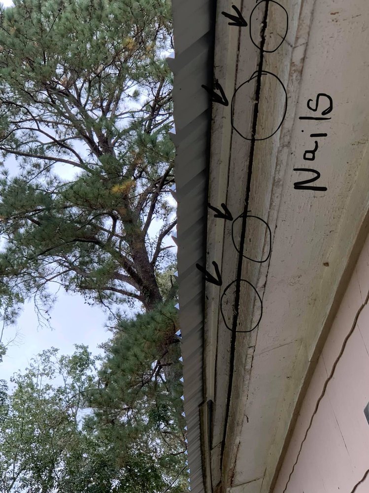 Slide of Brunson's Roofing