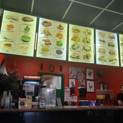El Pollo Sabroso - The menu