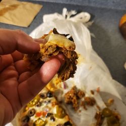 Tippy's Taco House - Soggy, wet Mexican pizza
