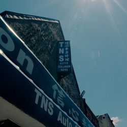 TNS Auto Collision - TNS and the Sun