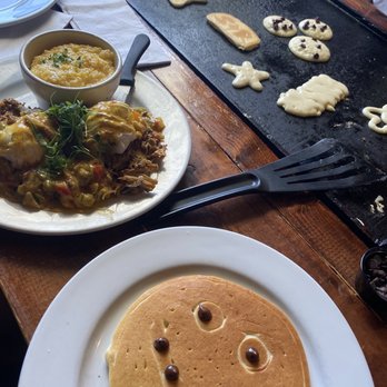 Backwater - Bayou Benedict w grits was sooo yummy - Breakfast & Brunch Near Me - Melbourne, Florida