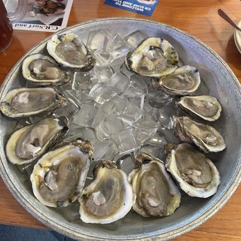 CR Surf & Turf - Mrs. Texas and I are celebrating 43 years today !!! I had me some oysters :-) - Seafood Near Me - Cedar Park, Texas