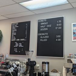 Mary Ann Donut Kitchen - Menu. Read the reviews to see how they treat POC.