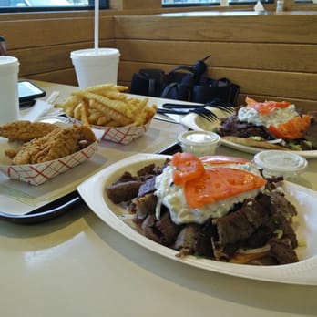 Mickey's Gyros - All this food for 20 bucks! Thats a damn good deal! - Burgers Near Me - Bolingbrook, Illinois Mickey's Gyros - All this food for 20 bucks! Thats a damn good deal! - Burgers Near Me - Bolingbrook, Illinois