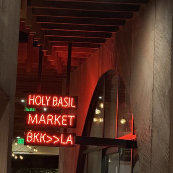 Holy Basil - the entrance to the market - Thai Near Me - Los Angeles, California