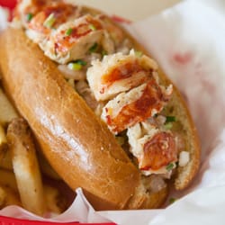 Plaza Cafe - Shrimp and Lobster Roll