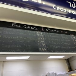 Crossroads Market and Deli - Menu