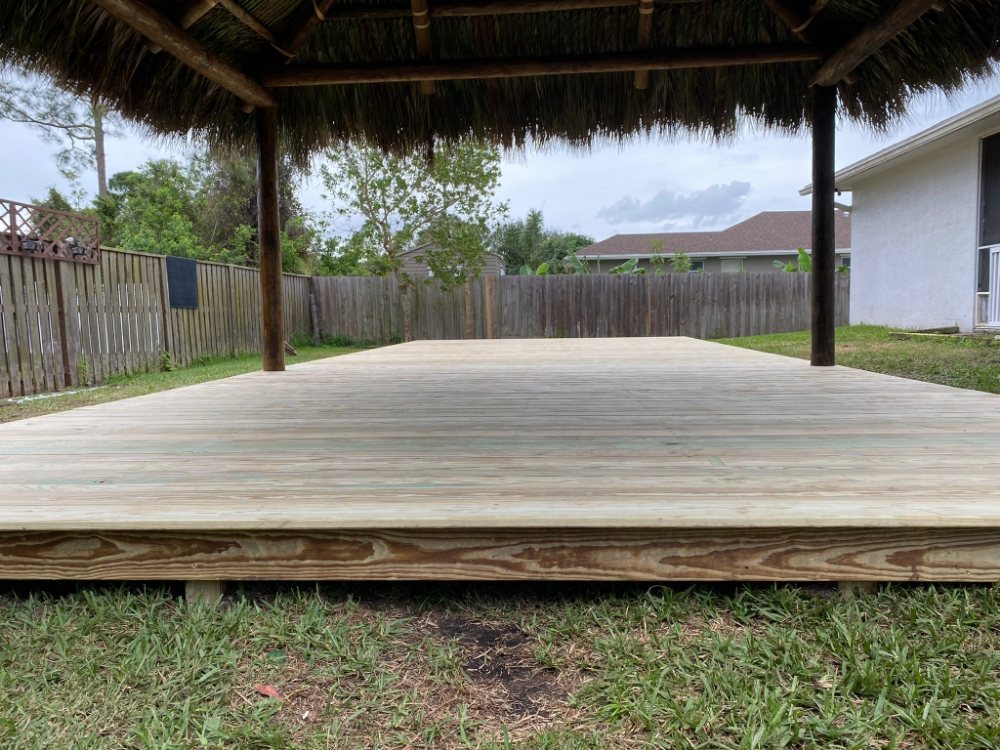 Slide of Luau Chikee Hut