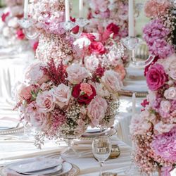 Roses Say - Centerpieces