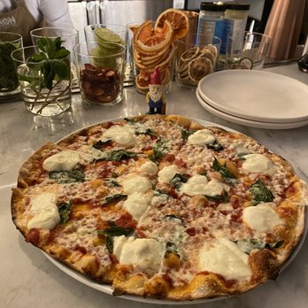 Ceron Kitchen - Margherita pizza - New American Near Me - Alameda, California