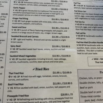 Aloy Dee Thai Cuisine - Thai Near Me - Eustis, Florida