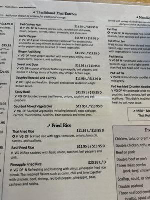 Menu photo 5 Aloy Dee Thai Cuisine Eustis, FL