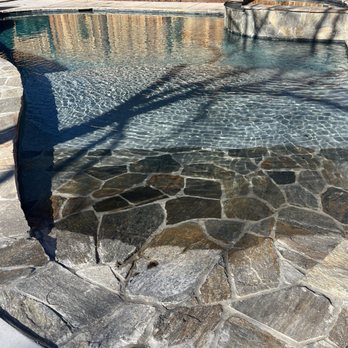 Pacheco Landscape & Pool Construction - Beach entry with Baja shelf - Pool & Hot Tub Service Near Me - Clayton, California