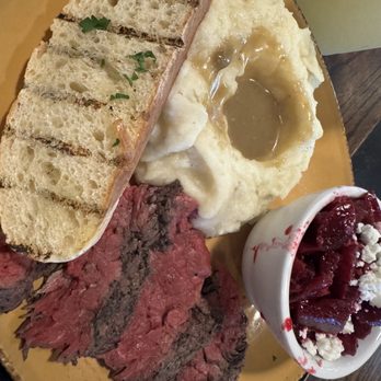 Urban Plates - Grilled Steak mashed Mashed Organic Potatoes W. Gravy Beets - Salad Near Me - Pasadena, California Urban Plates - Grilled Steak mashed Mashed Organic Potatoes W. Gravy Beets - Salad Near Me - Pasadena, California