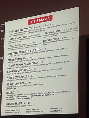 yu-yu-mama Y Tu Mamá Forest Hill | Richmond VA